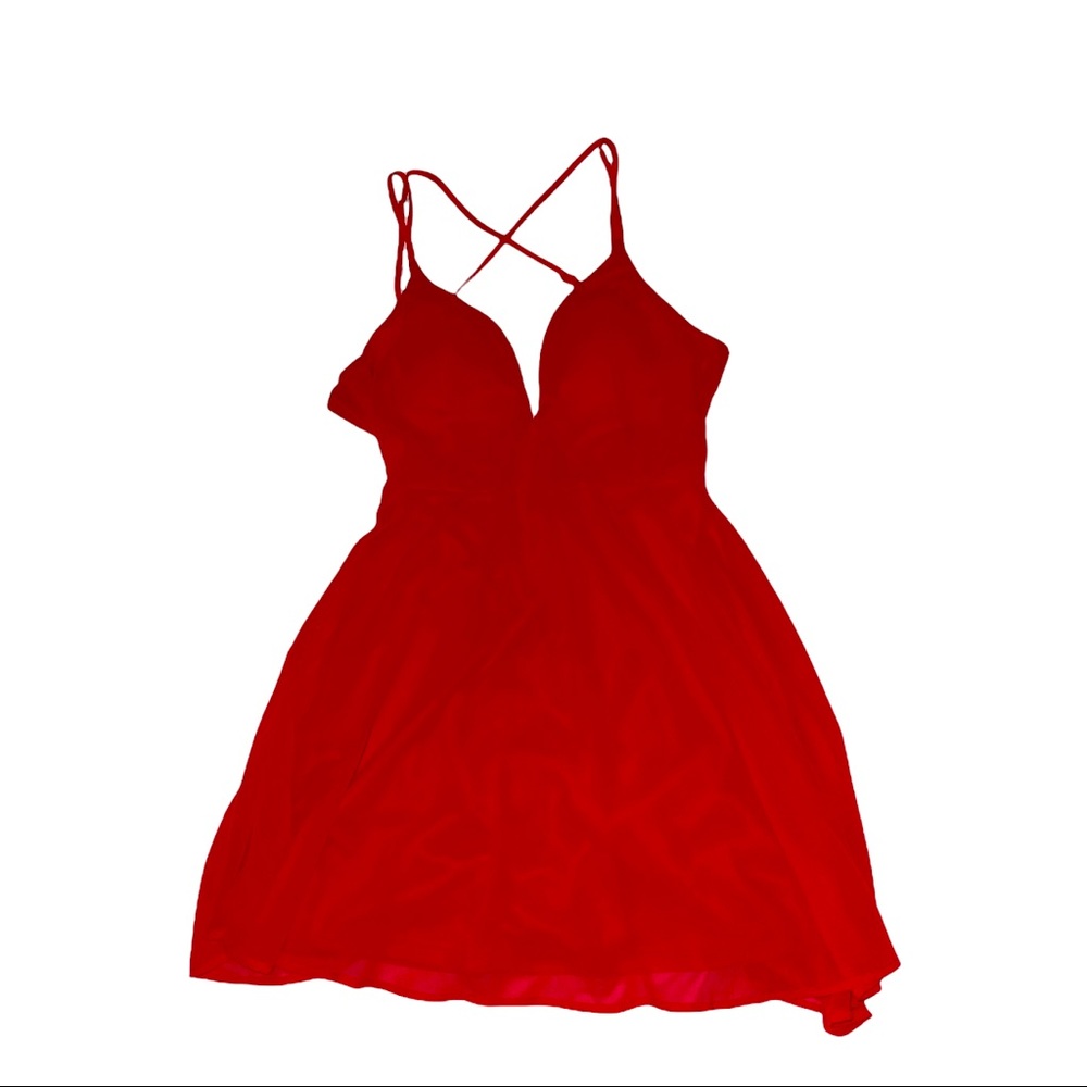 Red dress